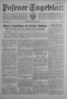 Posener Tageblatt 1934.04.26 Jg.73 Nr93