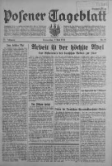 Posener Tageblatt 1934.05.03 Jg.73 Nr99