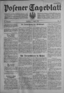 Posener Tageblatt 1934.08.07 Jg.73 Nr176
