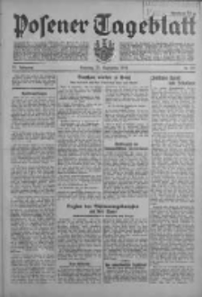 Posener Tageblatt 1934.09.25 Jg.73 Nr217