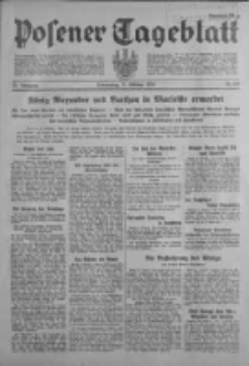 Posener Tageblatt 1934.10.11 Jg.73 Nr231