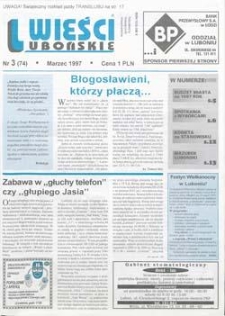 Wieści Lubońskie 1997.03 Nr3(74)