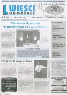 Wieści Lubońskie 1997.09 Nr9(80)