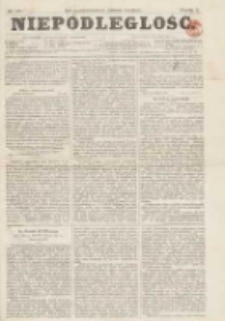 Niepodległość: (Organ Komitetu Reprezentacyjnego Zjednoczenia Emigracji Polskiej) 1866.11.10 R.1 Nr10