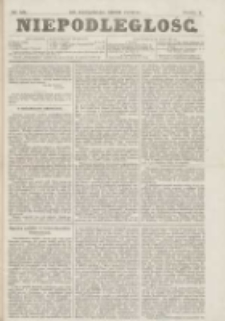 Niepodległość: (Organ Komitetu Reprezentacyjnego Zjednoczenia Emigracji Polskiej) 1866.12.10 R.1 Nr13