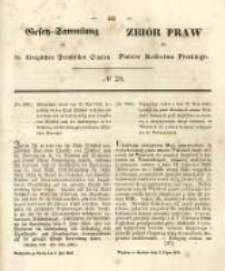 Gesetz-Sammlung f&uuml;r die K&ouml;niglichen Preussischen Staaten. 1848.07.02 No28