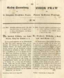 Gesetz-Sammlung für die Königlichen Preussischen Staaten. 1848.08.19 No34