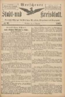 Wreschener Stadt und Kreisblatt: amtlicher Anzeiger f&uuml;r Wreschen, Miloslaw, Strzalkowo und Umgegend 1902.11.15 Nr93