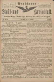 Wreschener Stadt und Kreisblatt: amtlicher Anzeiger f&uuml;r Wreschen, Miloslaw, Strzalkowo und Umgegend 1902.12.10 Nr100