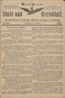 Wreschener Stadt und Kreisblatt: amtlicher Anzeiger für Wreschen, Miloslaw, Strzalkowo und Umgegend 1902.12.10 Nr100