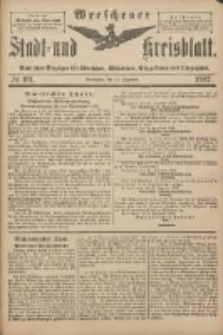 Wreschener Stadt und Kreisblatt: amtlicher Anzeiger f&uuml;r Wreschen, Miloslaw, Strzalkowo und Umgegend 1902.12.13 Nr101