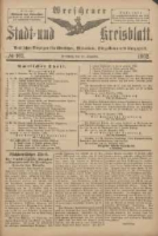 Wreschener Stadt und Kreisblatt: amtlicher Anzeiger f&uuml;r Wreschen, Miloslaw, Strzalkowo und Umgegend 1902.12.20 Nr103