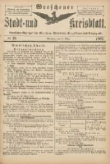 Wreschener Stadt und Kreisblatt: amtlicher Anzeiger f&uuml;r Wreschen, Miloslaw, Strzalkowo und Umgegend 1902.03.29 Nr26