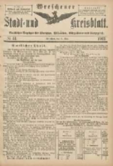 Wreschener Stadt und Kreisblatt: amtlicher Anzeiger für Wreschen, Miloslaw, Strzalkowo und Umgegend 1902.05.31 Nr44