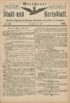 Wreschener Stadt und Kreisblatt: amtlicher Anzeiger für Wreschen, Miloslaw, Strzalkowo und Umgegend 1902.06.07 Nr46