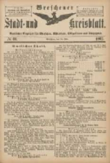 Wreschener Stadt und Kreisblatt: amtlicher Anzeiger f&uuml;r Wreschen, Miloslaw, Strzalkowo und Umgegend 1902.07.23 Nr60