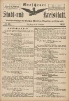Wreschener Stadt und Kreisblatt: amtlicher Anzeiger f&uuml;r Wreschen, Miloslaw, Strzalkowo und Umgegend 1902.09.24 Nr78