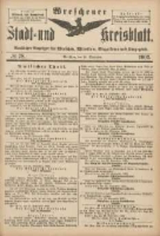 Wreschener Stadt und Kreisblatt: amtlicher Anzeiger für Wreschen, Miloslaw, Strzalkowo und Umgegend 1902.09.24 Nr78
