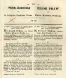 Gesetz-Sammlung f&uuml;r die K&ouml;niglichen Preussischen Staaten. 1848.09.28 No42