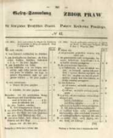 Gesetz-Sammlung für die Königlichen Preussischen Staaten. 1848.10.06 No43