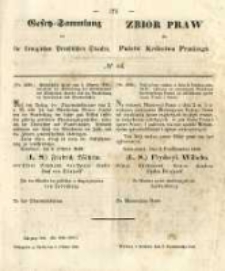 Gesetz-Sammlung für die Königlichen Preussischen Staaten. 1848.10.08 No44