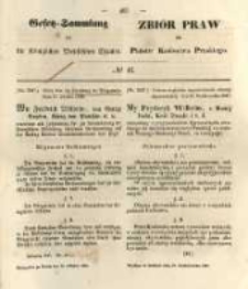 Gesetz-Sammlung f&uuml;r die K&ouml;niglichen Preussischen Staaten. 1848.10.20 No47