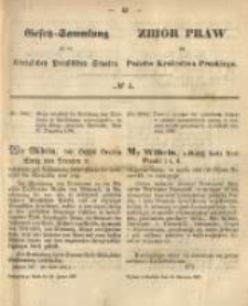 Gesetz-Sammlung für die Königlichen Preussischen Staaten. 1867.01.19 No4