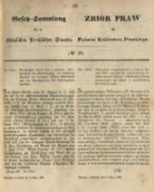 Gesetz-Sammlung f&uuml;r die K&ouml;niglichen Preussischen Staaten. 1867.03.06 No18