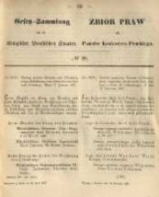 Gesetz-Sammlung f&uuml;r die K&ouml;niglichen Preussischen Staaten. 1867.04.16 No29