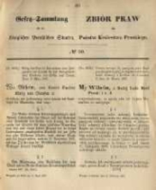 Gesetz-Sammlung f&uuml;r die K&ouml;niglichen Preussischen Staaten. 1867.04.17 No30
