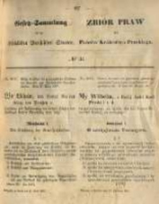 Gesetz-Sammlung für die Königlichen Preussischen Staaten. 1867.04.27 No34
