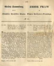 Gesetz-Sammlung für die Königlichen Preussischen Staaten. 1867.05.15 No40