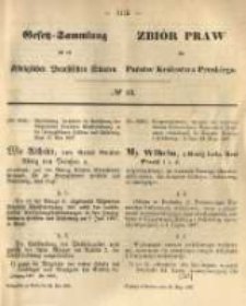 Gesetz-Sammlung für die Königlichen Preussischen Staaten. 1867.05.28 No43