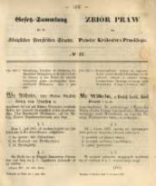 Gesetz-Sammlung f&uuml;r die K&ouml;niglichen Preussischen Staaten. 1867.06.07 No49