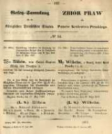 Gesetz-Sammlung f&uuml;r die K&ouml;niglichen Preussischen Staaten. 1867.06.17 No54