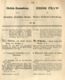 Gesetz-Sammlung für die Königlichen Preussischen Staaten. 1867.07.19 No64