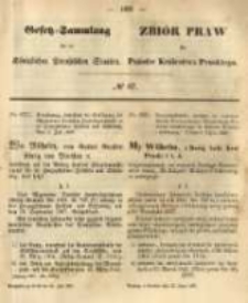 Gesetz-Sammlung für die Königlichen Preussischen Staaten. 1867.07.25 No67