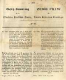 Gesetz-Sammlung für die Königlichen Preussischen Staaten. 1867.08.22 No80