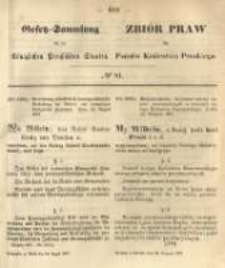 Gesetz-Sammlung für die Königlichen Preussischen Staaten. 1867.08.24 No81