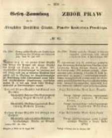 Gesetz-Sammlung für die Königlichen Preussischen Staaten. 1867.08.31 No83