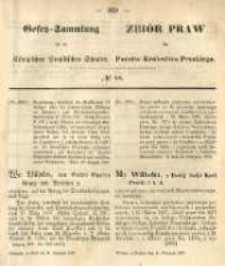 Gesetz-Sammlung f&uuml;r die K&ouml;niglichen Preussischen Staaten. 1867.09.11 No88