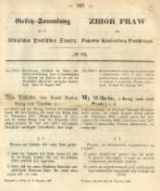 Gesetz-Sammlung f&uuml;r die K&ouml;niglichen Preussischen Staaten. 1867.09.12 No89
