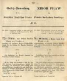 Gesetz-Sammlung f&uuml;r die K&ouml;niglichen Preussischen Staaten. 1867.09.19 No93