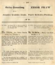 Gesetz-Sammlung f&uuml;r die K&ouml;niglichen Preussischen Staaten. 1867.09.22 No96
