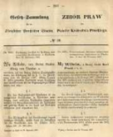 Gesetz-Sammlung f&uuml;r die K&ouml;niglichen Preussischen Staaten. 1867.09.25 No99