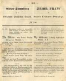 Gesetz-Sammlung f&uuml;r die K&ouml;niglichen Preussischen Staaten. 1867.09.26 No100