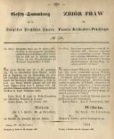 Gesetz-Sammlung für die Königlichen Preussischen Staaten. 1867.11.25 No118