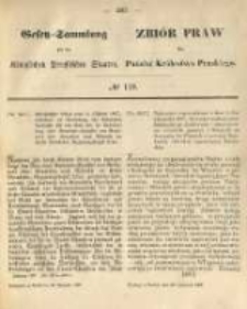 Gesetz-Sammlung f&uuml;r die K&ouml;niglichen Preussischen Staaten. 1867.11.29 No119