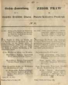 Gesetz-Sammlung für die Königlichen Preussischen Staaten. 1867.02.28 No16