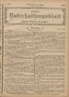 Tägliches Unterhaltungsblatt der Posener Neuesten Nachrichten 1902.08.06 Nr957